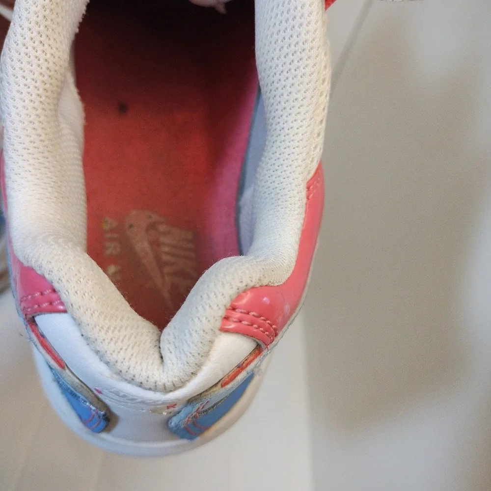 Nike Air Max 95 Kids‎ 5Y White Pink Blue Sneakers White Shark Coast 310830-109